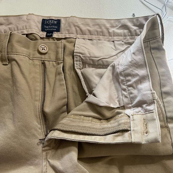 J. Crew Men's Dark Khaki “The Sutton” Chinos Size 31x30 - Picture 6 of 7